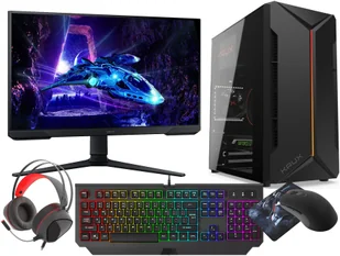 AI PC VIST Astro Ryzen 5 8600G 16GB DDR5 Radeon 760M SSD 1TB nVme WIFI W11 24" 180Hz VI2606 - Zestawy komputerowe - miniaturka - grafika 1