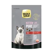 Mokra karma dla kotów - SELECT GOLD Pure Kitten Wołowina 300 g - miniaturka - grafika 1