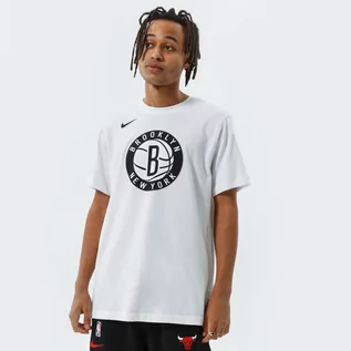 Koszulki męskie - Nike T SHIRT BKN M NK DF ES LOGO SS TEE NBA DA5999-100 - grafika 1
