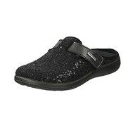 Kapcie damskie - Rohde damskie kapcie domowe Bari, rozmiar:36 EU, kolor:Szary - miniaturka - grafika 1