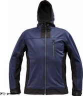 Odzież robocza - CERVA HUYER - kurtka softshellowa, poliester/spandex, rozm. xs-3xl, - granatowy XS - miniaturka - grafika 1