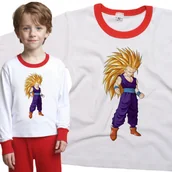 Piżamy dla dziewczynek - Piżama dziecięca Dragon Ball Super Saiyan Blond 86/92 - VoloDonum - miniaturka - grafika 1