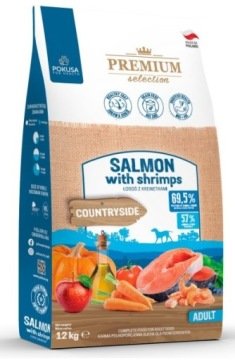 Pokusa Salmon with Shrimps Łosoś z krewetkami Adult 12kg