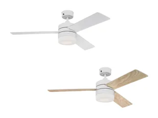 Wentylator sufitowy Alta Vista White 122 cm z oświetleniem LED i pilotem zdalnego sterowania - Wentylatory sufitowe - miniaturka - grafika 1