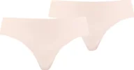 Majtki damskie - Bielizna damska Puma Seamless Stringi 2 Pack Hang różowe 935021 03-XS - miniaturka - grafika 1