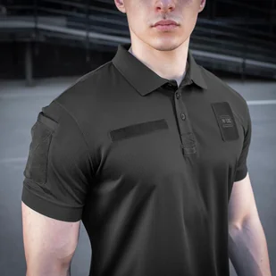 M-Tac - Koszula polo Elite Tactical Coolmax - Czarne - 80010002 - Odzież taktyczna i umundurowanie - miniaturka - grafika 18