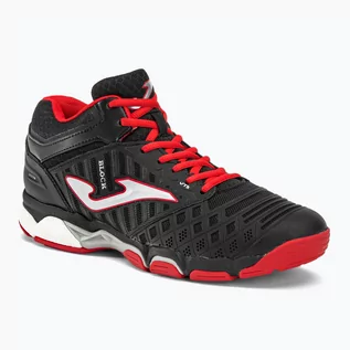 Buty sportowe męskie - Buty do siatkówki męskie Joma V.Block black/red - grafika 1