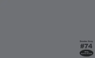 Savage Widetone kartonowe 2.72x11 m - 74 Smoke Gray - Tła fotograficzne - miniaturka - grafika 1