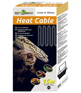 Repti-Zoo Heat Cable 15W - kabel grzewczy RZ Heat Cabel RS4015 - Akcesoria do terrarium - miniaturka - grafika 1