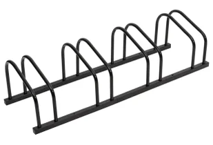 Miejski Stojak Czarny Na 4 Rowery 60 Cm F0-C95 - Akcesoria rowerowe - miniaturka - grafika 1