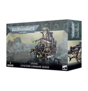 WARHAMMER 40K - NECRON CATACOMB COMMAND BARGE - Modele do sklejania - miniaturka - grafika 1