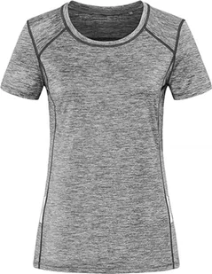 Stedman ST8940 Koszula damska Recycled Sports-T Reflect Women - Kolor: Szary wrzosowy - Rozmiar: S - Koszule damskie - miniaturka - grafika 1