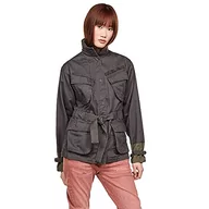 Kurtki damskie - G-STAR RAW Damska kurtka polowa z paskiem z dłutem, Szary (Asfalt 995), XS - miniaturka - grafika 1