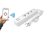Listwy zasilające - Ps Przedłużacz sieciowy zdalnie sterowany Wifi - miniaturka - grafika 1