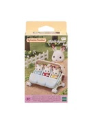 Figurki dla dzieci - Sylvanian Families Spacerówka dla trojaczków 5533 p6 - miniaturka - grafika 1