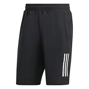adidas Męskie szorty (1/4) Club 3 Str Short, Black, HS3253, L 9" - Spodenki damskie - miniaturka - grafika 1