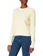 Swetry damskie - BOSS C_femaida sweter damski, Light/Pastel Yellow745, XXL - miniaturka - grafika 1