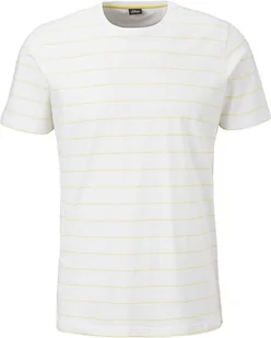 s.Oliver t-shirt męski biały M/38 - Koszulki męskie - miniaturka - grafika 1