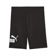Odzież sportowa dziecięca - Młodzieżowe krótkie legginsy ESS z logo No. 1 PUMA Black - miniaturka - grafika 1
