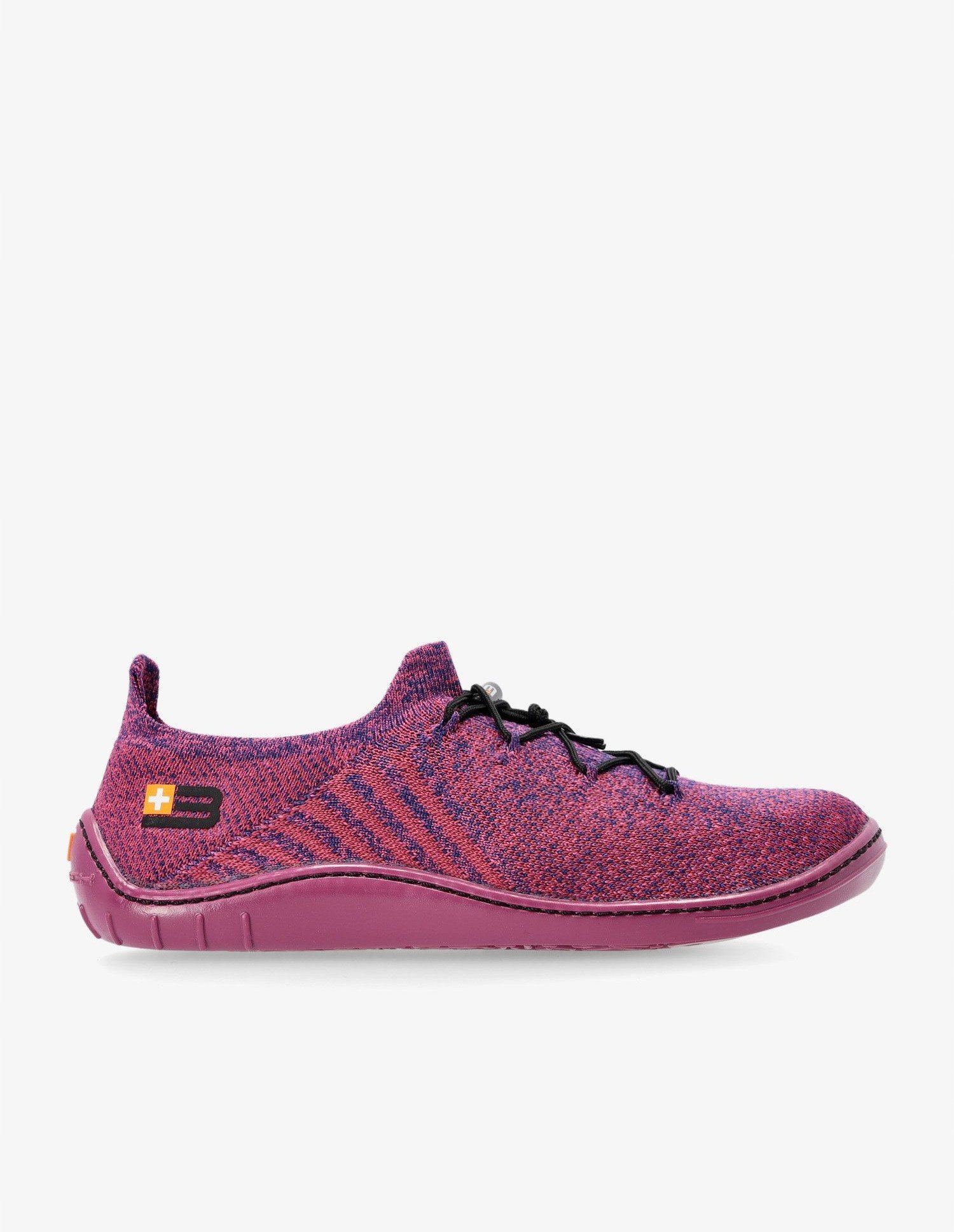SH5004W Buty damskie Barefoot Merino śliwkowy/fuksjowy 36