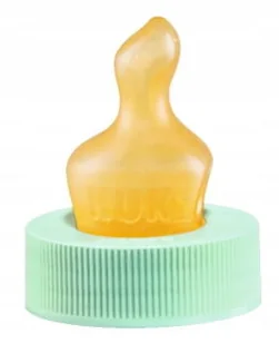 Nuk Medicpro Smoczek Lateks Jednorazowy Butelka Wąskootworowa 0-6 M Papki - Smoczki do butelek - miniaturka - grafika 1