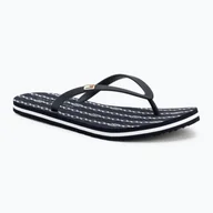 Klapki i japonki damskie - Japonki damskie Tommy Hilfiger Strap Beach Sandal space blue - miniaturka - grafika 1