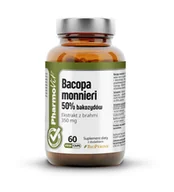 Suplementy naturalne - Pharmovit Bacopa monnieri 50% bakozydów 60 kaps Vcaps 3AD4-9408B - miniaturka - grafika 1