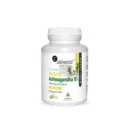 Układ nerwowy - Naturalna Ashwagandha 570 mg 9% x 100 Vege caps Aliness suplement diety - miniaturka - grafika 1