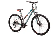 Rowery - Madeira DB AC grafitowo-pomarańczowo-turkusowy 21" - miniaturka - grafika 1