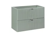 Szafki łazienkowe - Szafka łazienkowa pod umywalkę Comad Line Reed Green 80 cm zielony 82-80-2S - miniaturka - grafika 1