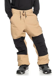 Quiksilver Spodnie narciarskie w kolorze beżowym - Spodnie narciarskie - miniaturka - grafika 1