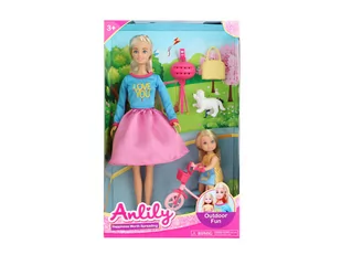 Lalka Anlily zabawa na zewnątrz 11,5" - Icom - Lalki dla dziewczynek - miniaturka - grafika 1