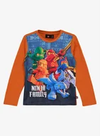 Bluzy dla chłopców - Bluza dziecięca LEGO Tano 701 - dark orange - miniaturka - grafika 1
