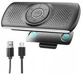 Zestawy głośnomówiące - Zestaw Głośnomówiący Bluetooth Letrade Z Siri I Google Do Auta Tf 16H Pracy - miniaturka - grafika 1