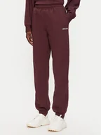 Spodnie sportowe damskie - Athlecia Spodnie dresowe Giannis W Sweat EA243382 Bordowy Regular Fit - miniaturka - grafika 1