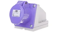 Gniazdka elektryczne - Gniazdo stałe 32A 3P 24V fioletowe IP44 173V - miniaturka - grafika 1