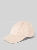 Czapki damskie - Czapka z daszkiem z wyhaftowanym logo - miniaturka - grafika 1