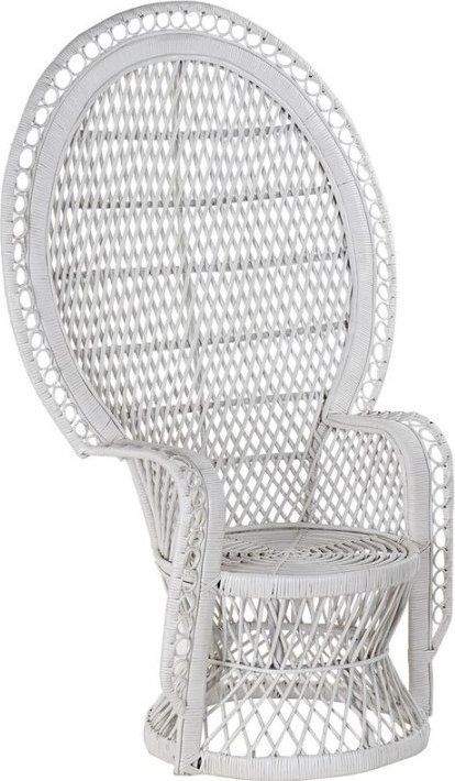 DKD Home Decor Fotel ogrodowy DKD Home Decor Biały 102 x 66 x 146 cm 97 x 66 x 144 cm