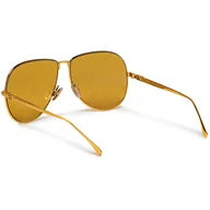 Okulary przeciwsłoneczne - Okulary przeciwsłoneczne Fendi FF 0437/S Złoty - miniaturka - grafika 1