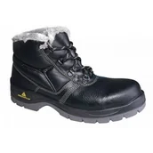 Obuwie robocze - Delta Plus Trzewiki ze skórzanego kruponu ocieplane czarne 37 JUMP2S3FENO37 JUMP2S3FENO37 - miniaturka - grafika 1