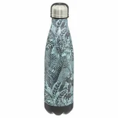 Shakery i bidony sportowe - Butelka termiczna Iso Floral niebieska - miniaturka - grafika 1