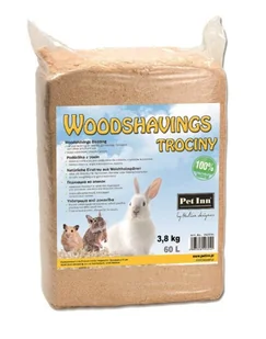 PET INN Trociny 60 L - Podłoże dla gryzoni - miniaturka - grafika 1