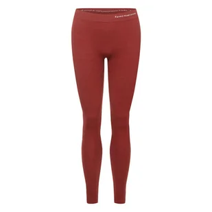 Damskie legginsy termoaktywne Fjord Nansen Oxiva Merino oaky red - S/M - Bielizna sportowa damska - miniaturka - grafika 1