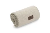 Koce i narzuty dla dzieci - Sleepee Bambusowy Kocyk Bamboo Touch Beige - miniaturka - grafika 1