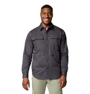 Koszule męskie - Koszula męska Columbia LANDROAMER TWILL szara 2120581011 - miniaturka - grafika 1