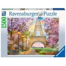 Ravensburger Puzzle 1500 elementów Miłosny Paryż 4005556160006