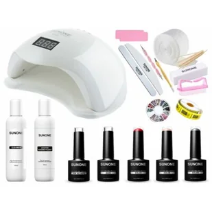 SUNONE Zestaw Hybrydowy Suonone Na Zawsze Do Paznokci Led - Zestawy do manicure i pedicure - miniaturka - grafika 1