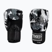 Rękawice bokserskie - Rękawice bokserskie Top King Muay Thai Empower grey - miniaturka - grafika 1