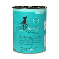 Mokra karma dla kotów - Catz finefood mokra karma dla kota Classic Adult Nr 21 Dziczyzna i karmazyn 24x400 g - miniaturka - grafika 1