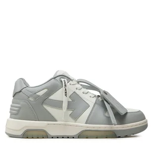 Sneakersy Off-White OMIA189S22LEA0010109 Szary - Sneakersy męskie - miniaturka - grafika 1